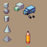 Pixel Art Shapes
